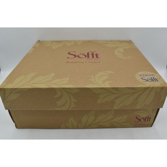 Sofft Womens Size 8 Pecola Brandy Suede Ruched Waterproof Booties Boots Shoes - Picture 11 of 12